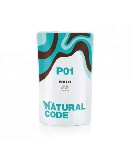 ناتشورال كود p01 طعام رطب للقطط بالدجاج 70 جرام