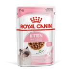 رويال كانين كيتن طعام رطب للقطط الصغيرة بالصلصة 85 غرام - Royal Canin