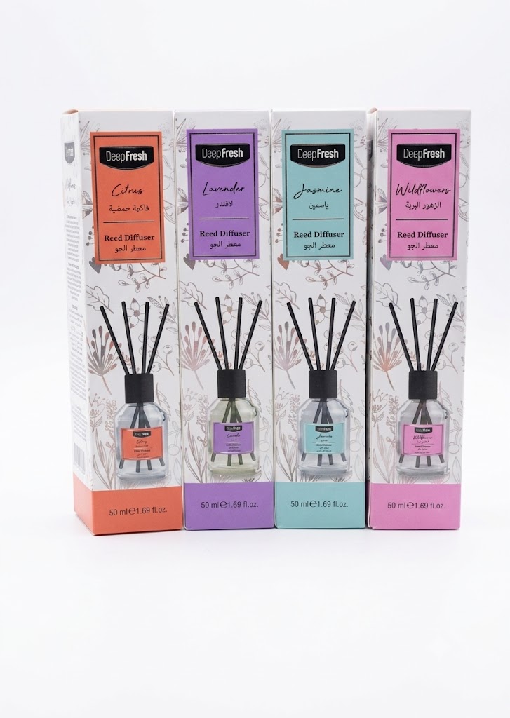 معطر جو ومزيل لروائح الحيوانات الأليفة ديب فريش برائحة الافندر 50 مل معطر جو ومزيل لروائح الحيوانات الأليفة ديب فريش برائحة الافندر 50 مل